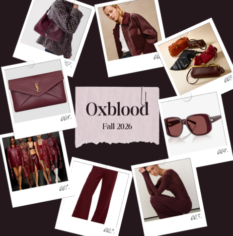 Oxblood is the new neutral